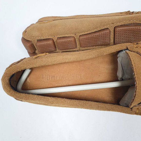 HOWLING WOLF Sydney Penny Driver Women's Brown Suede Leather Shoes Size 7 US - Picture 5 of 13